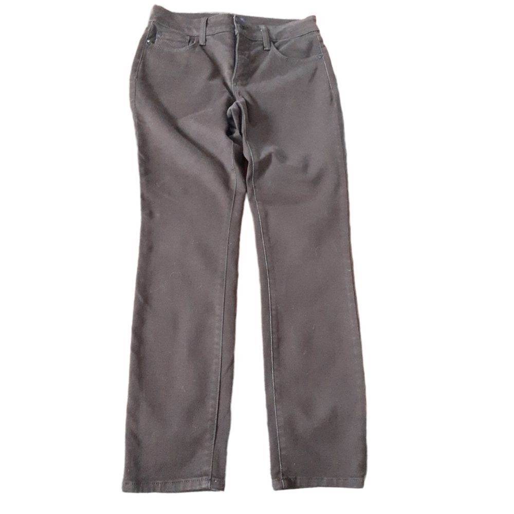 NYDJ Jeans Women's Brown Jeggings Size 4P - Picture 2 of 13